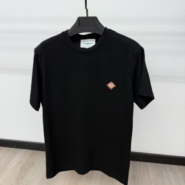 Casablanca Basic Logo Black T-Shirt - XL