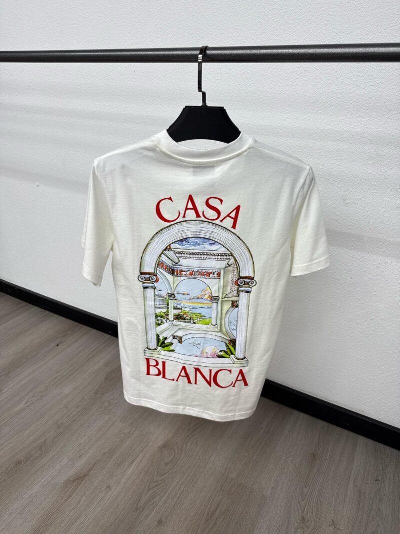 Casablanca Window White T-Shirt - Afbeelding 2