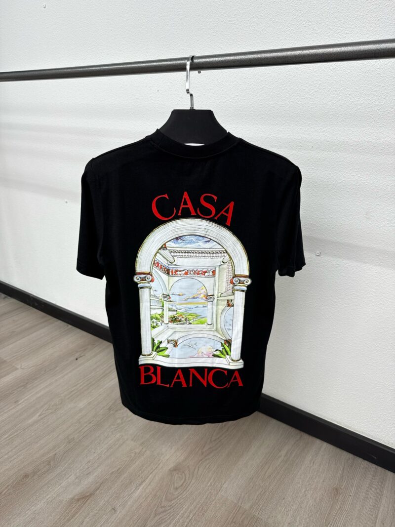 Casablanca Window Black T-Shirt - Afbeelding 2