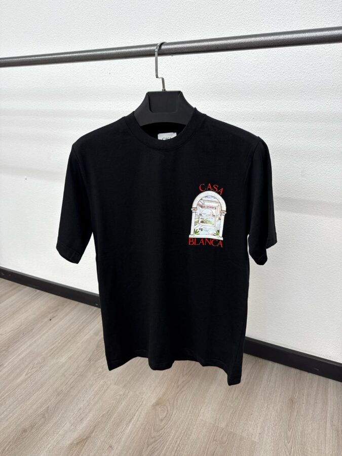 Casablanca Window Black T-Shirt