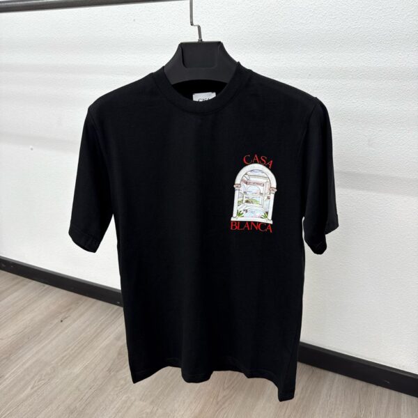 Casablanca Window Black T-Shirt - S