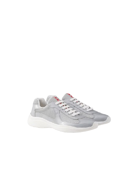 Prada Cups Glimmend Licht Grijs