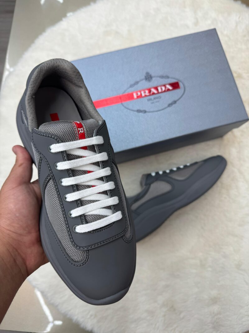 Prada Cups Mat Grijs Sneakers - Afbeelding 3