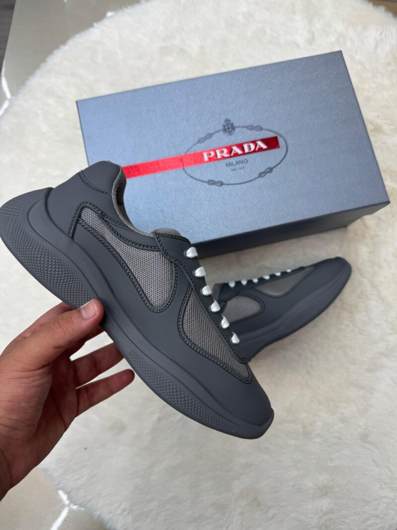 Prada Cups Mat Grijs Sneakers - Afbeelding 2