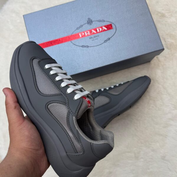 Prada Cups Mat Grijs Sneakers