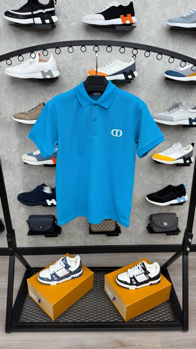 Christian Dior CD Polo Licht Blauw