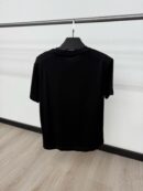 Christian Dior Grey Logo Zwarte T-Shirt
