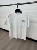 Christian Dior Grey Logo Witte T-Shirt