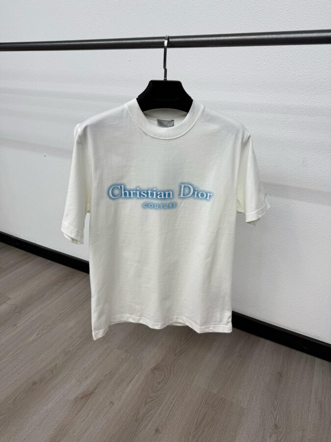 Christian Dior Mid Logo White T-Shirt - M