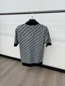 Christian Dior Oblique Polo Dark Blue