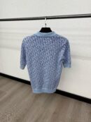 Christian Dior Oblique Polo Light Blue