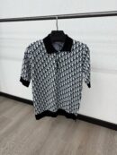 Christian Dior Oblique Polo Dark Blue
