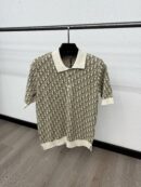 Christian Dior Oblique Polo Beige