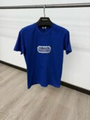 Christian Dior Tshirt Blauw Scheer