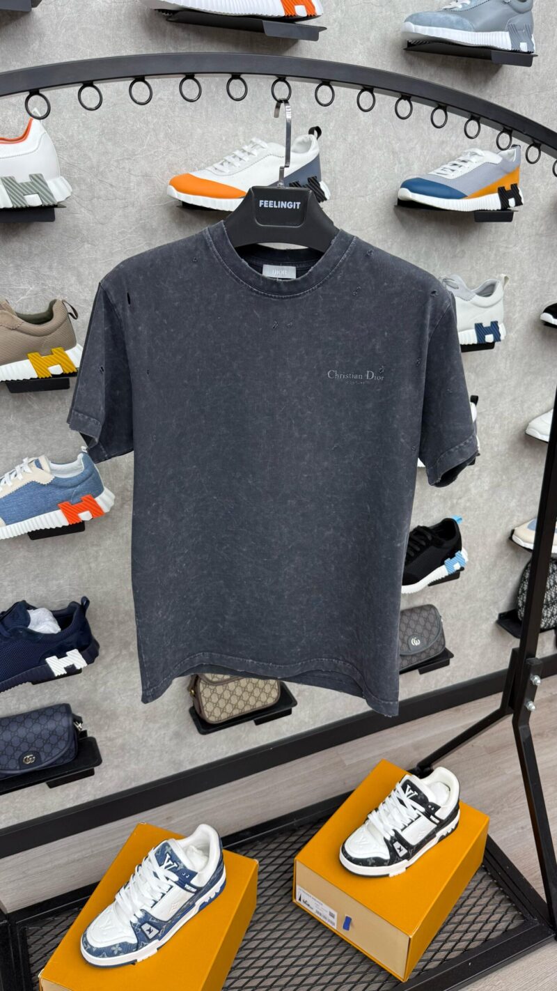 Christian Dior Steengrijs T-Shirt