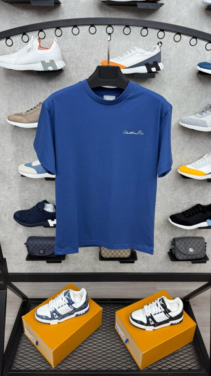 Christian Dior Blue Plant T-Shirt
