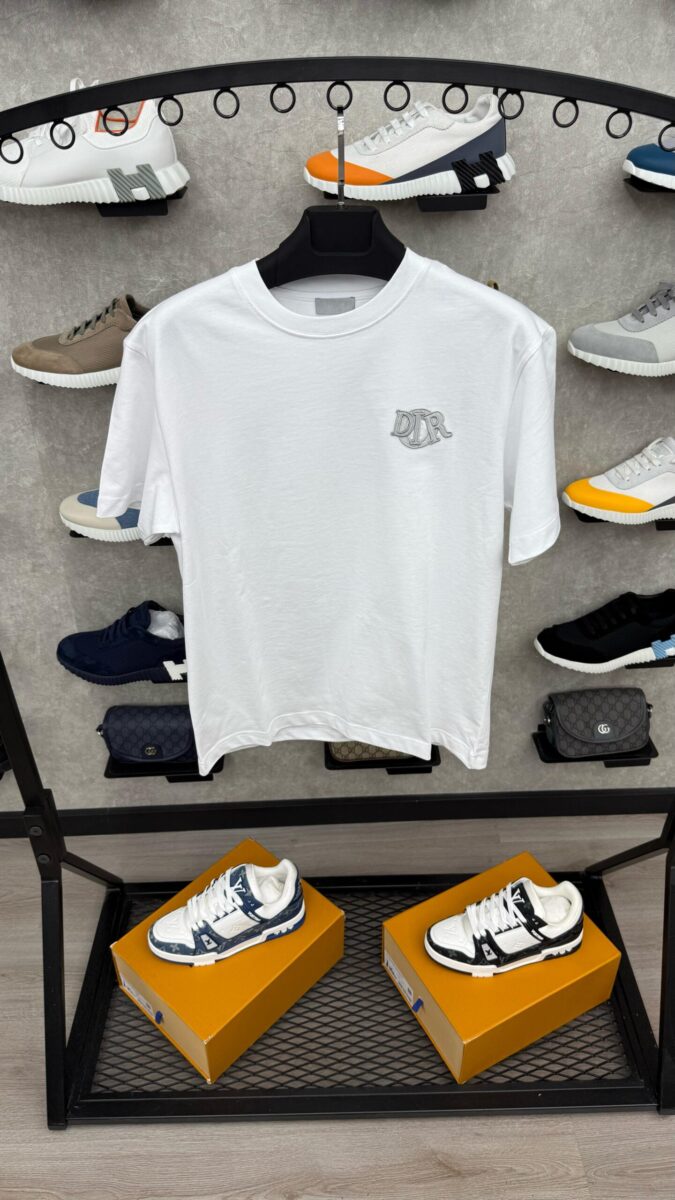 Christian Dior Logo White T-Shirt