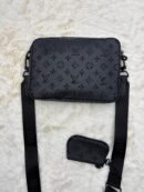 Louis Vuitton Duo Messenger Bag Monogram Black on Black
