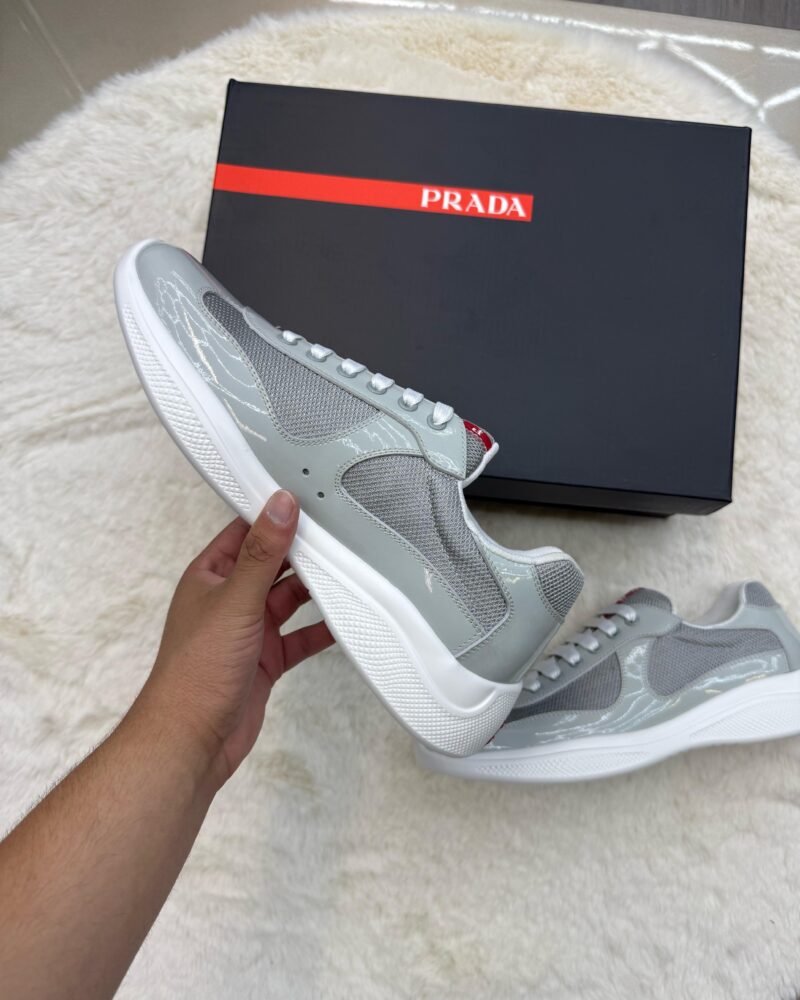Prada Cups Glimmend Licht Grijs - Afbeelding 3