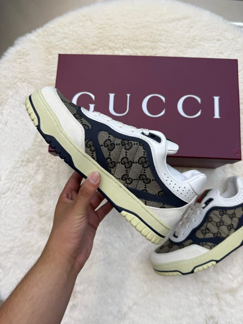 Gucci Sneakers Beige White - Afbeelding 3