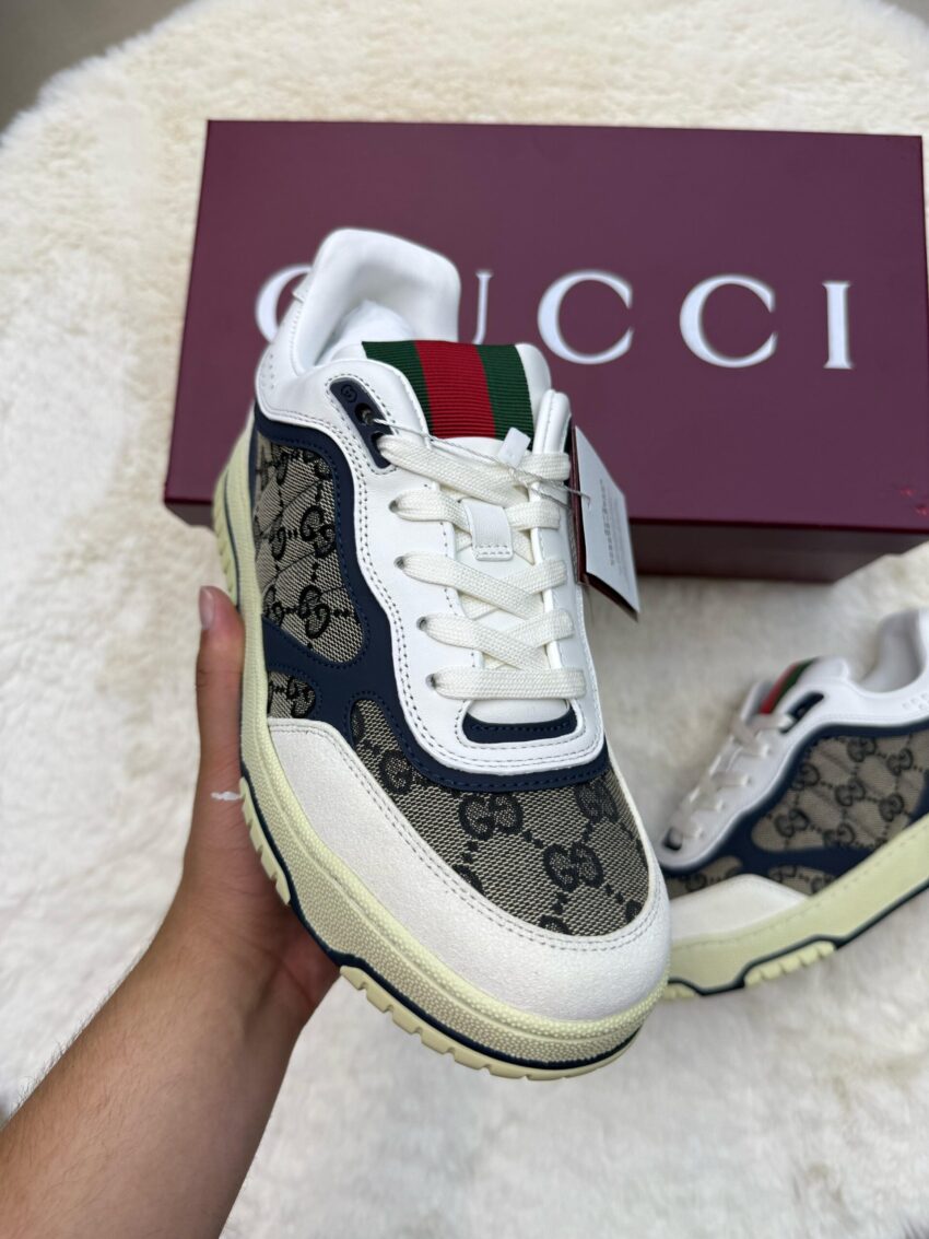 Gucci Sneakers Beige White - Afbeelding 2