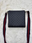 Gucci Black Leather Small Messenger Bag