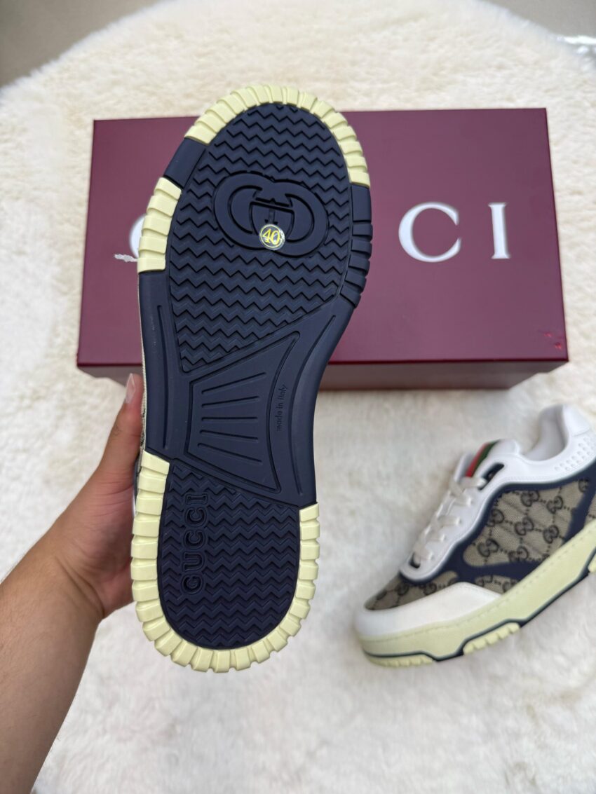 Gucci Sneakers Beige White - Afbeelding 5