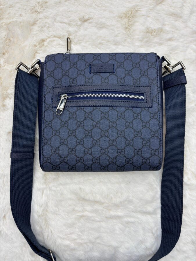Gucci Dark Blue Small Messenger Bag