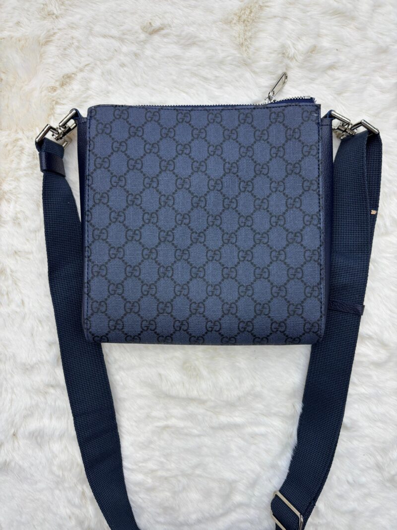 Gucci Dark Blue Small Messenger Bag - Afbeelding 2