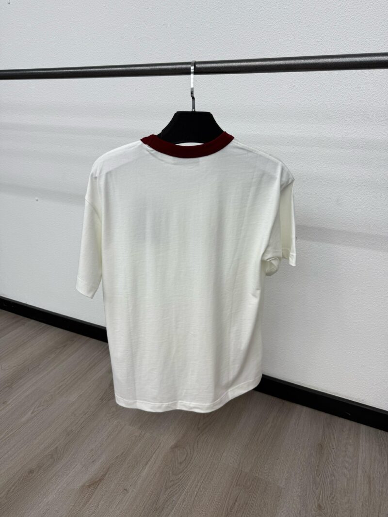 Gucci MID Logo White T-Shirt - Afbeelding 2