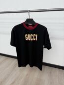 Gucci MID Logo Black T-Shirt