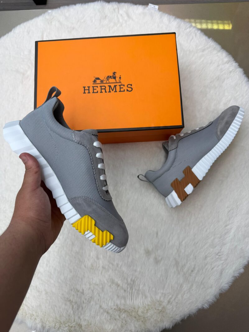 Hermes Bouncing Grey Brown Logo - Afbeelding 2