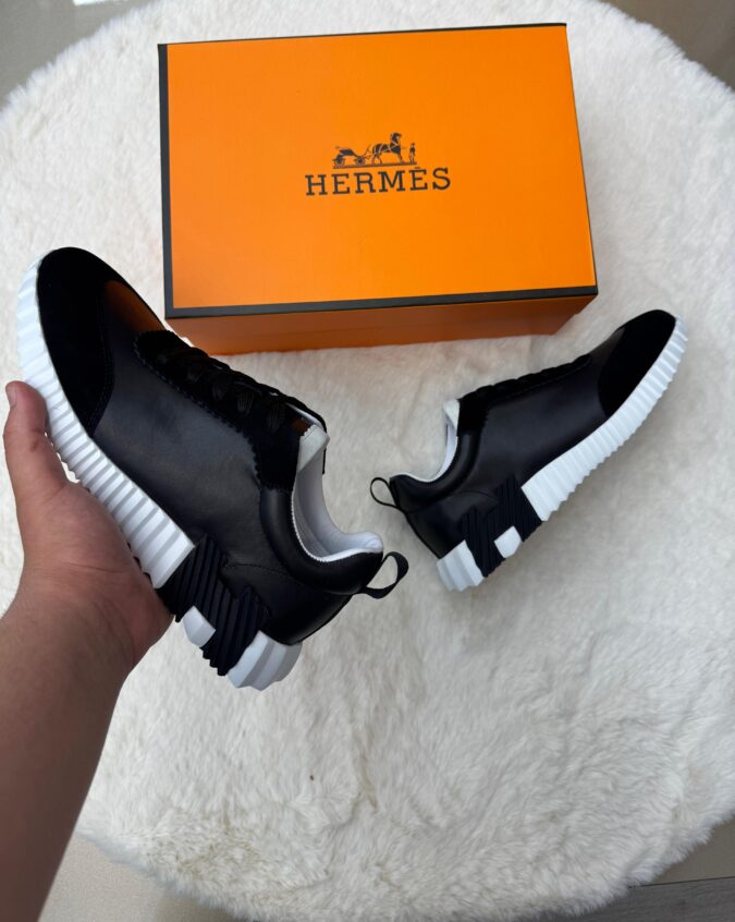 Hermes Bouncing Black Leather