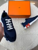 Hermes Bouncing Blue Orange Logo