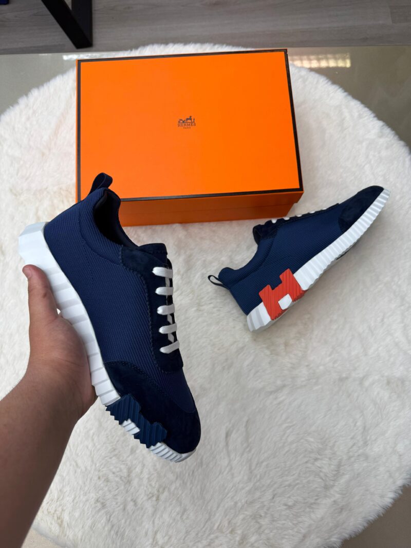 Hermes Bouncing Blue Orange Logo - Afbeelding 3