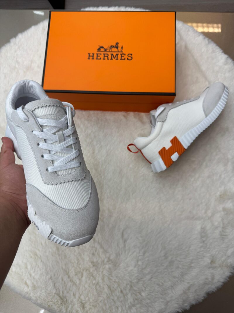 Hermes Bouncing White Orange Logo - Afbeelding 3