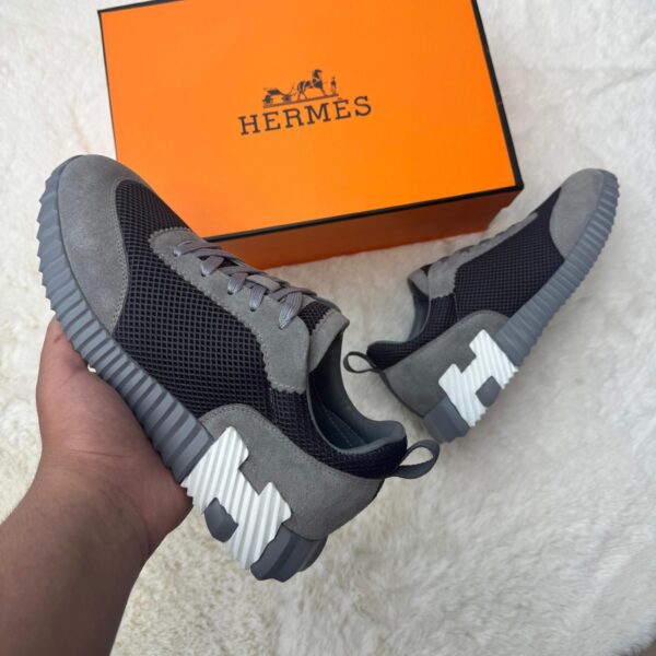 Hermes Bouncing Grey Suede - 45