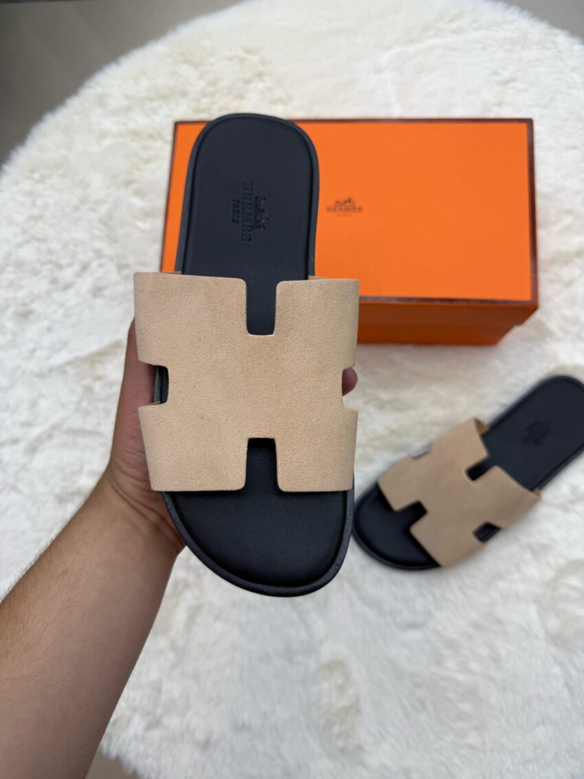 Hermes Izmir Zalm Beige Slippers - Afbeelding 2