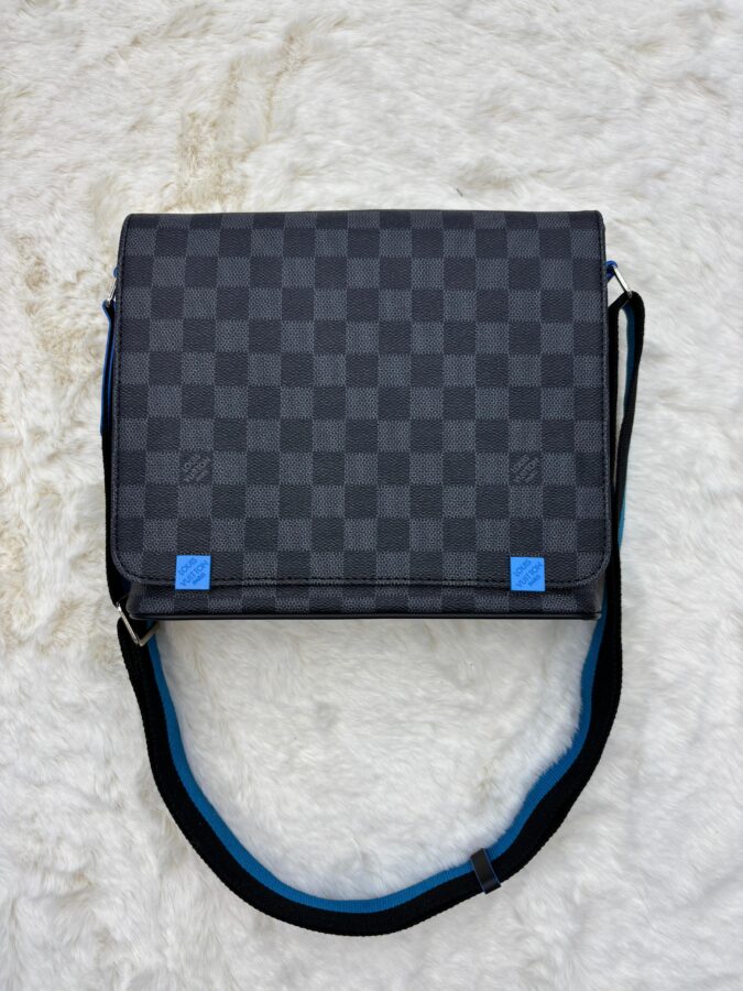 Louis Vuitton Messenger Bag Blauwe Band
