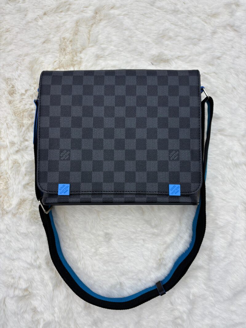 Louis Vuitton Messenger Bag Blauwe Band
