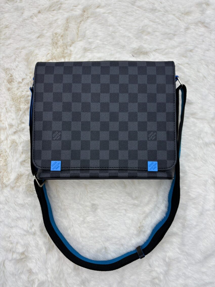Louis Vuitton Messenger Bag Blauwe Band