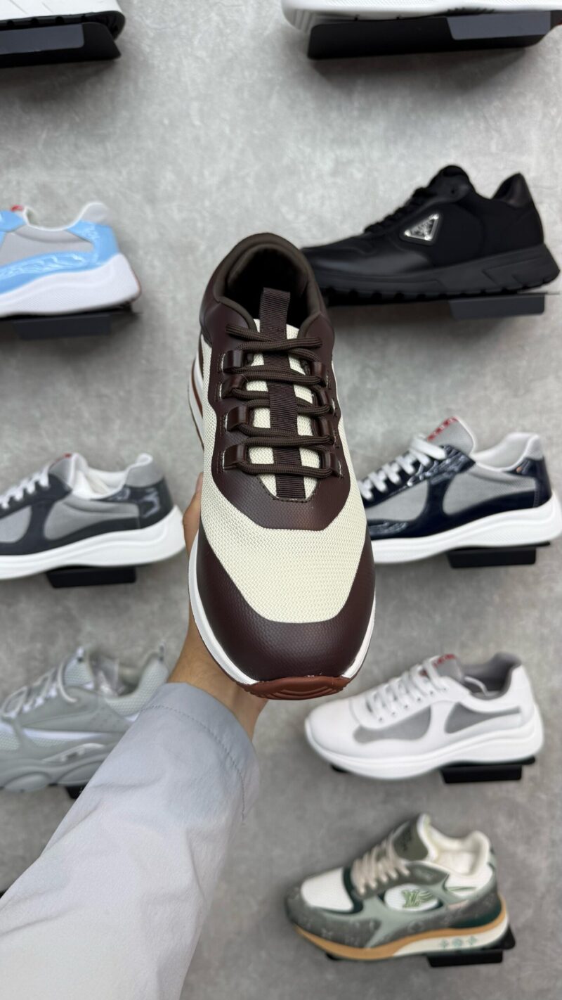 Loro Piana Week End Walk Sneaker Brown - Afbeelding 4