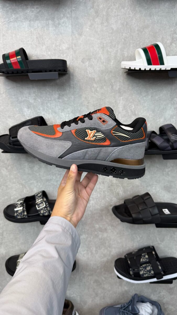 Louis Vuitton Runaway Grey Orange