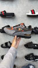 Louis Vuitton Runaway Grey Orange