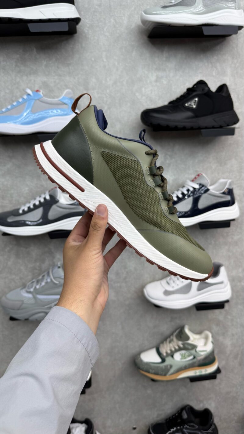 Loro Piana Week End Walk Sneaker Green - Afbeelding 3