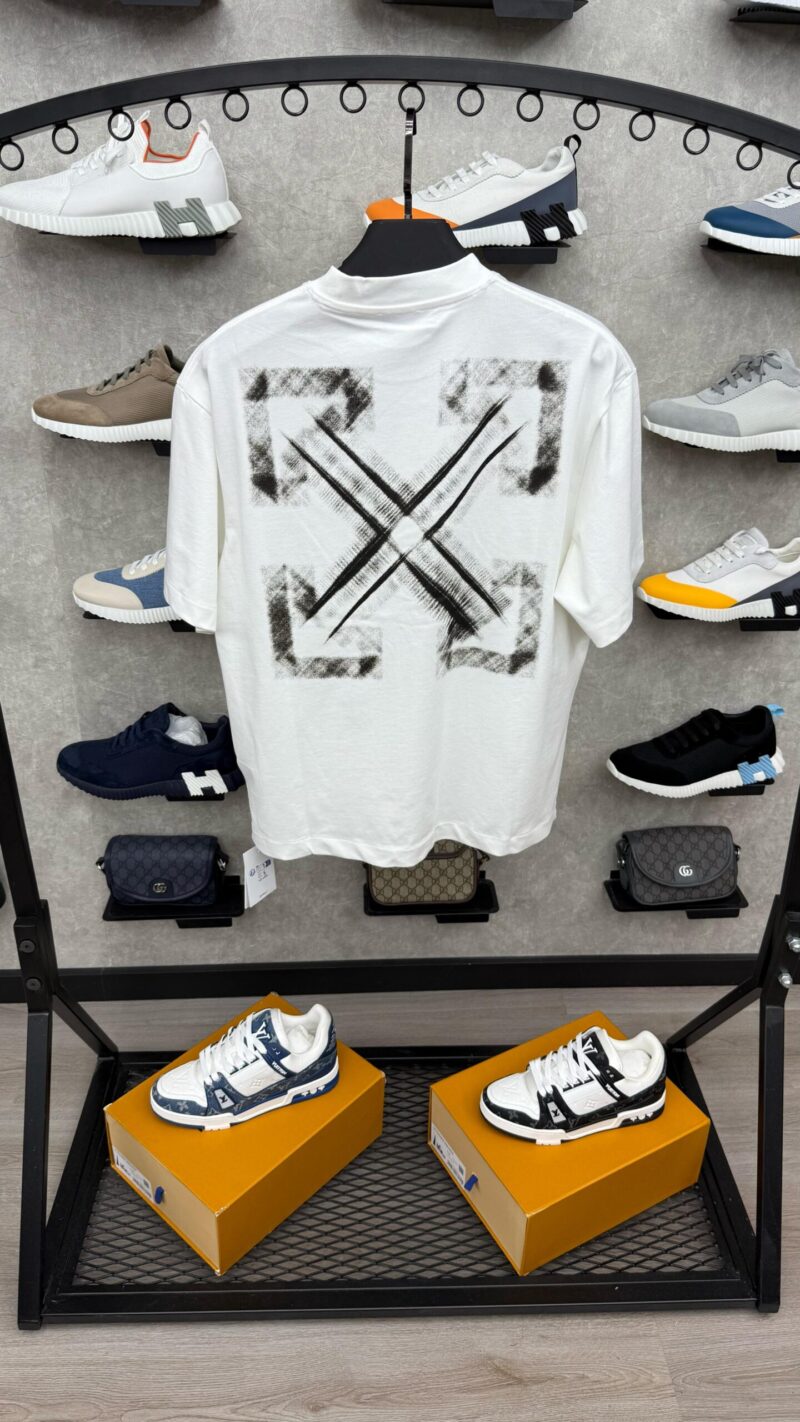 Off-White Cross White T-Shirt - Afbeelding 2