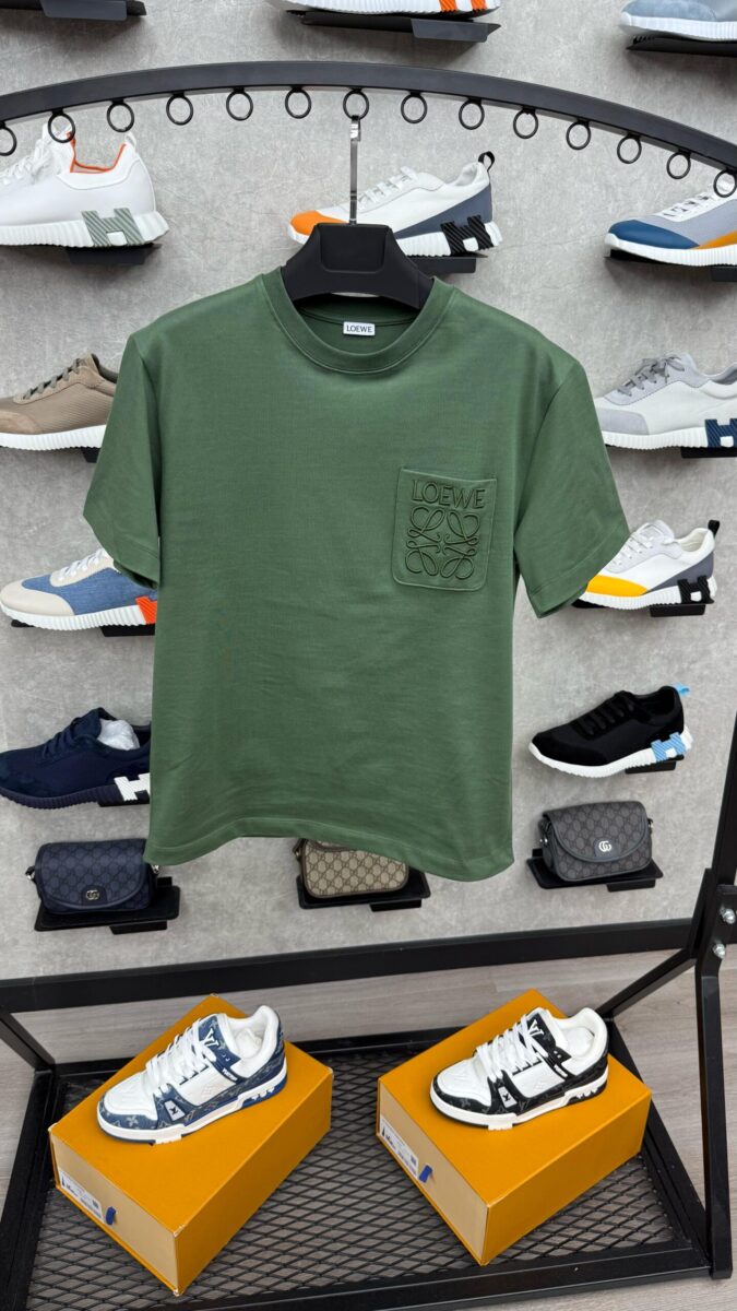 Loewe Zakje Green T-Shirt