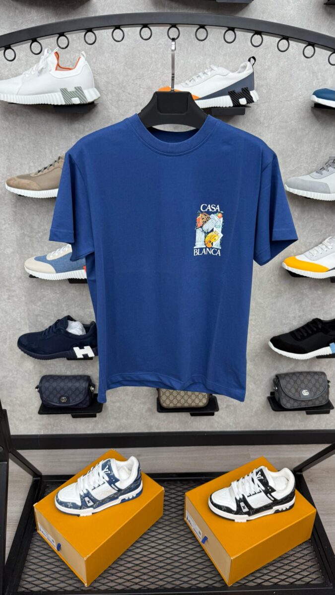 Casablanca Break Blue T-Shirt