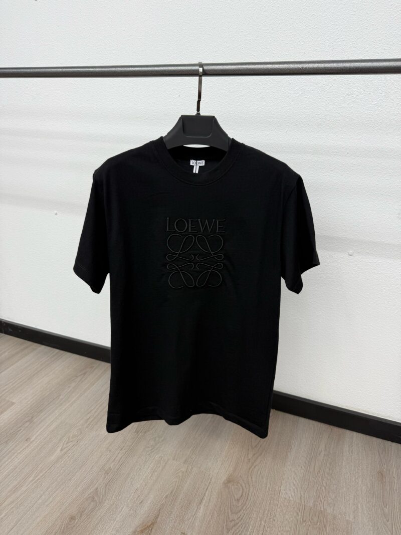 Loewe T-Shirt Logo Mid Zwart