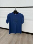 Loewe T-Shirt Logo Mid Blauw